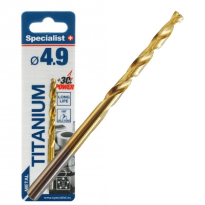 Specialist+ Titan drill bit 4.9mm