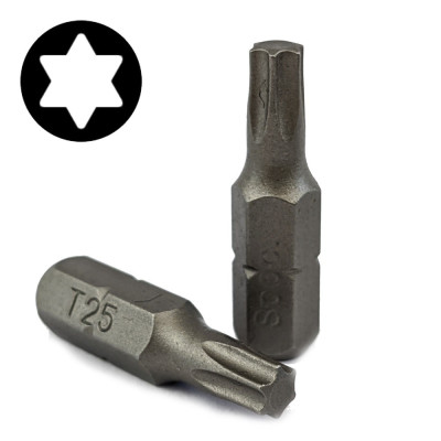 Screwdriver bits T25