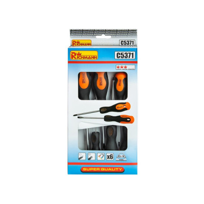 Screwdriver kit 6 pcs. Plane with PZ