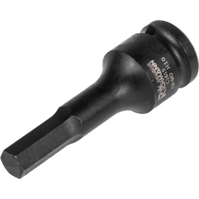 SINGLE IMPACT HEX SOCKET 1/2' H10x78MM