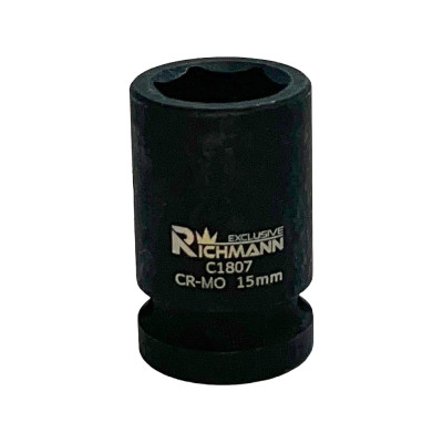 SINGLE IMPACT SOCKET 1/2' 15 MM "CORONA"