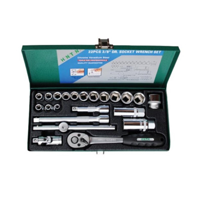 SOCKET SET 3/8' 22PCS