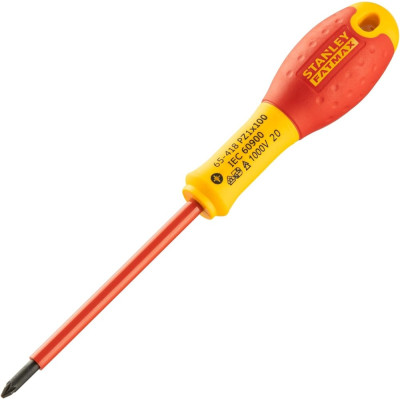 Stanley Fatmax Insulated Screwdriver VDE PZ1x100 mm, 1000V