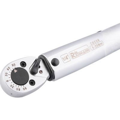 Torque wrench 1/4\' 5-25 Nm with calibra