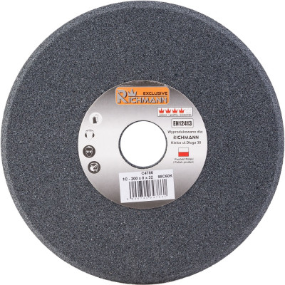 CERAMIC GRINDING WHEEL FOR SHARPENING 200x8x32 BLACK 98C60K