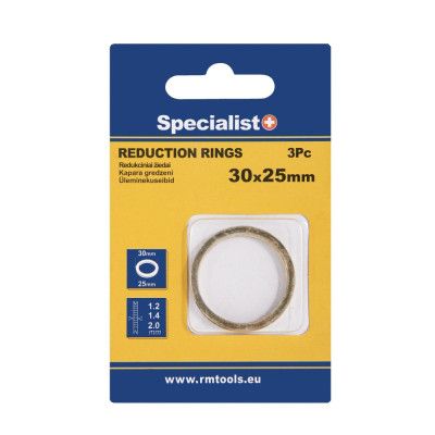 Reduction ring 30x25x1.2/1.4/2 3vnt.