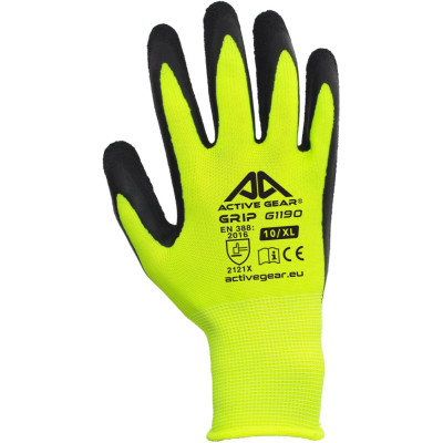 Gloves coated with latex Active GRIP 10/XL