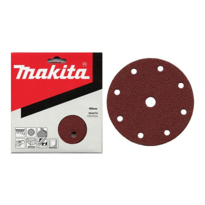 Šlifavimo diskai Makita P-31946, Nr 100, Ø150 mm, 10 vnt