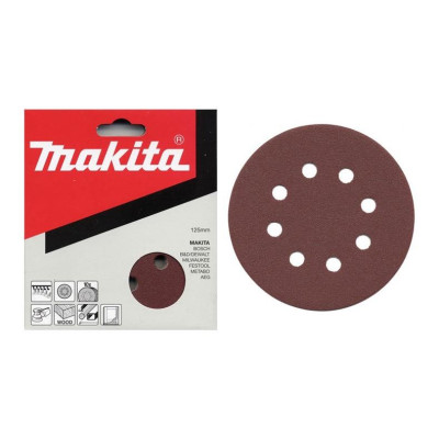 Šlifavimo diskai Makita P-43577, Nr 120, Ø125 mm, 10 vnt