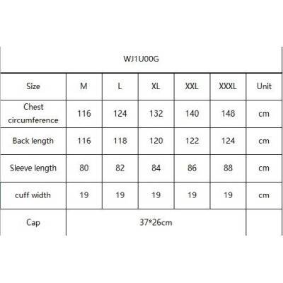 Lietpaltis WJ1U00G, L dydis