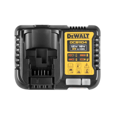 Kroviklis su akumuliatoriais Dewalt DCB1104P2-QW, 12/18 V